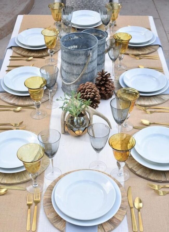Golden Woodland Dining