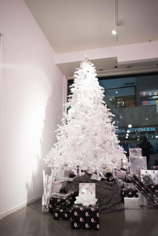 Arctic White Geometry