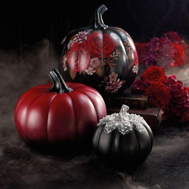 Dark Crimson Pumpkins