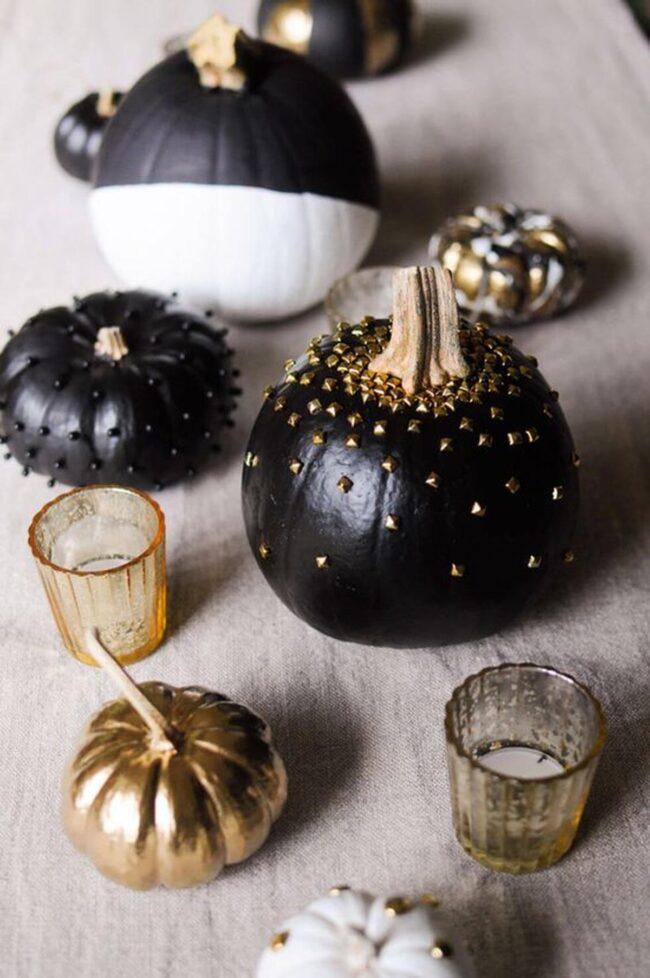 Gold Midnight Pumpkins