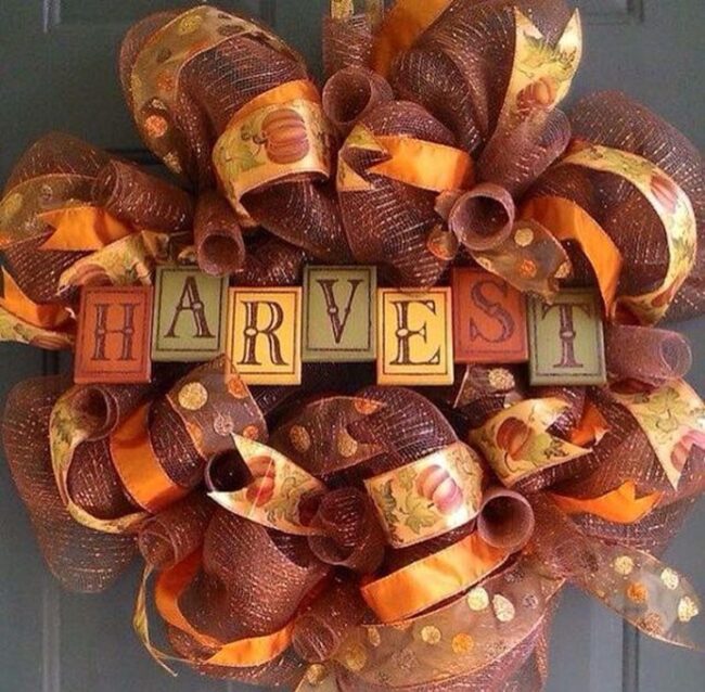 Harvest Ribbon Swirls