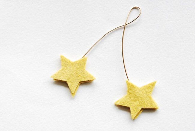 Yellow Wire Stars