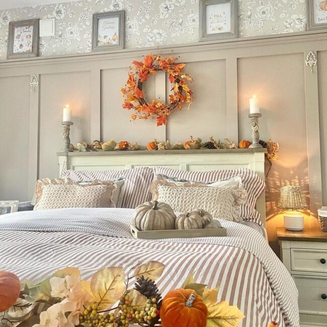 Amber Autumn Bedroom Whispers