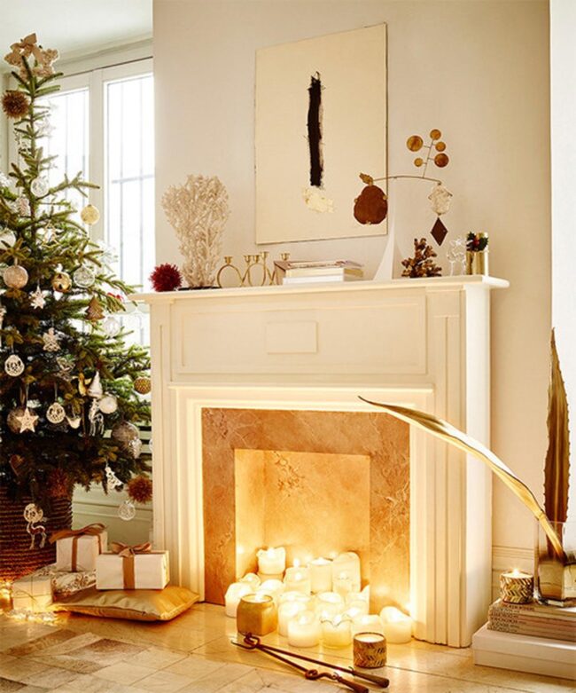 Soft Golden Winter Glow