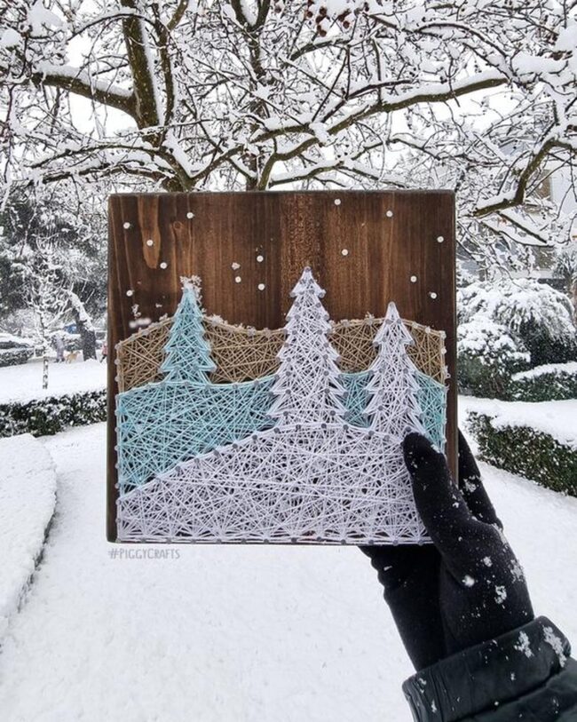 Frosty Woodland Threads