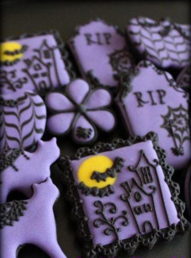Purple Halloween Decadence