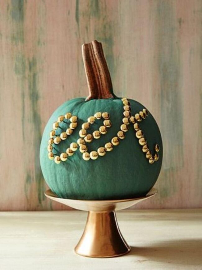 Teal Pumpkins Gold Dance