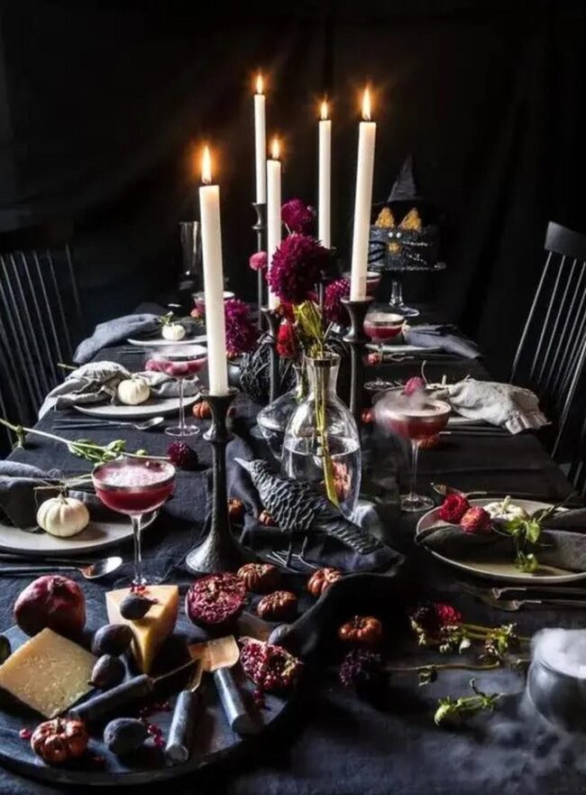 Dark Drama Dining