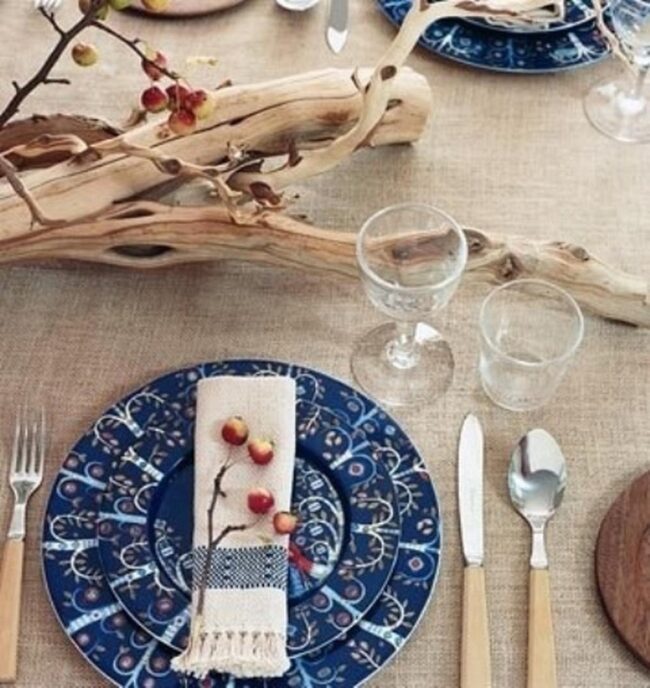 Blue Branches Table