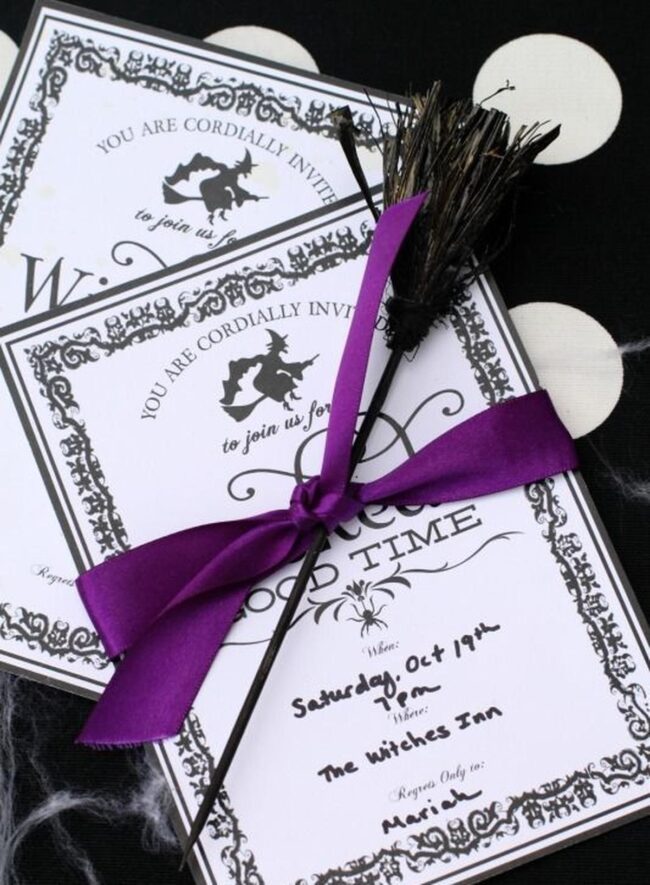 Purple Witches Swirl