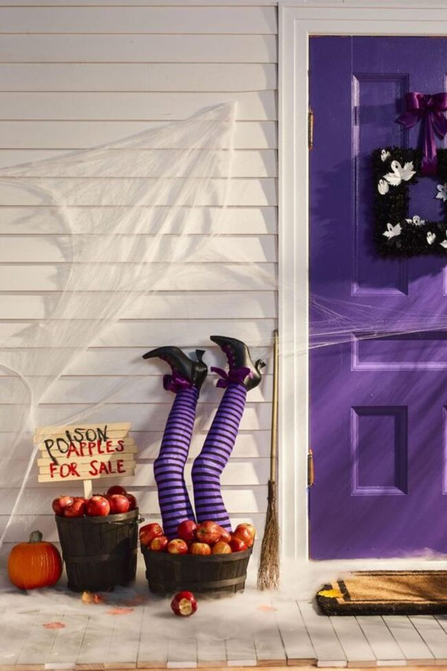 Witchy Purple Porch