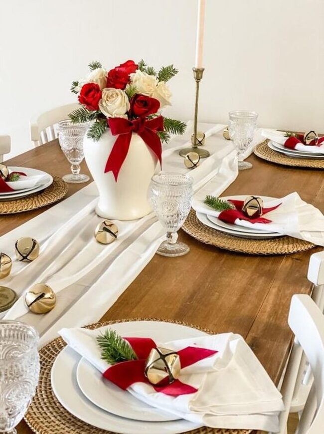 Wooden Festive Table