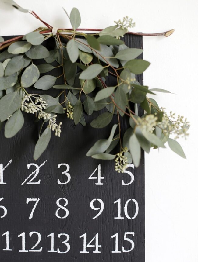 Green Branches Calendar