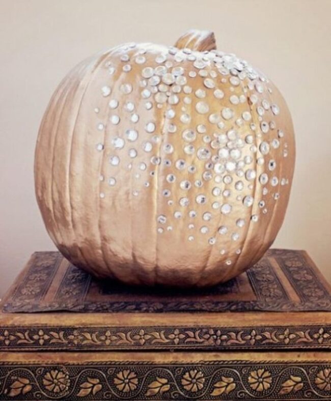 Golden Pumpkin Sparkle