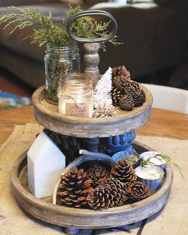 Woodland Tiered Trays