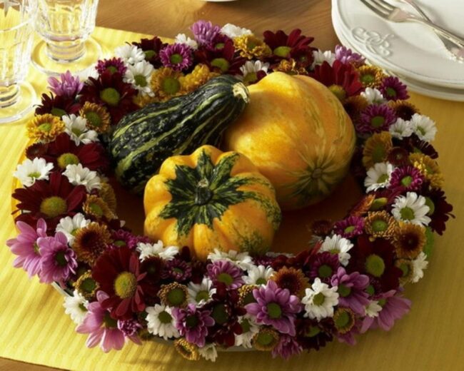 Autumn's Golden Tablescape
