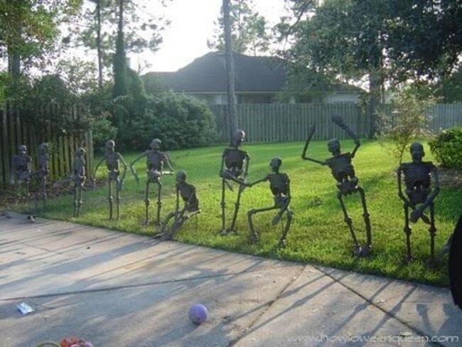 Skeletal Lawn Comedy