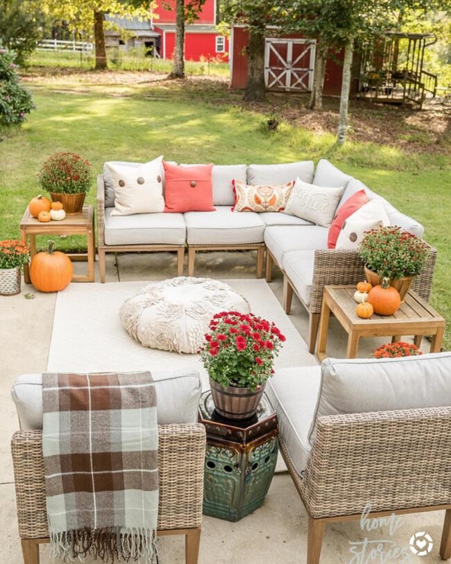 Autumn Harvest Landscape