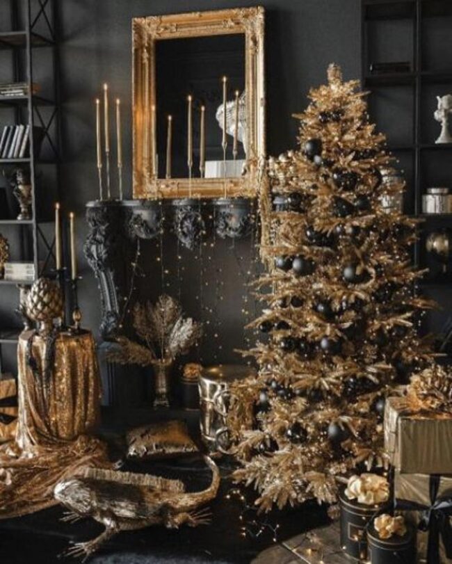 Black Gold Festive Glamour