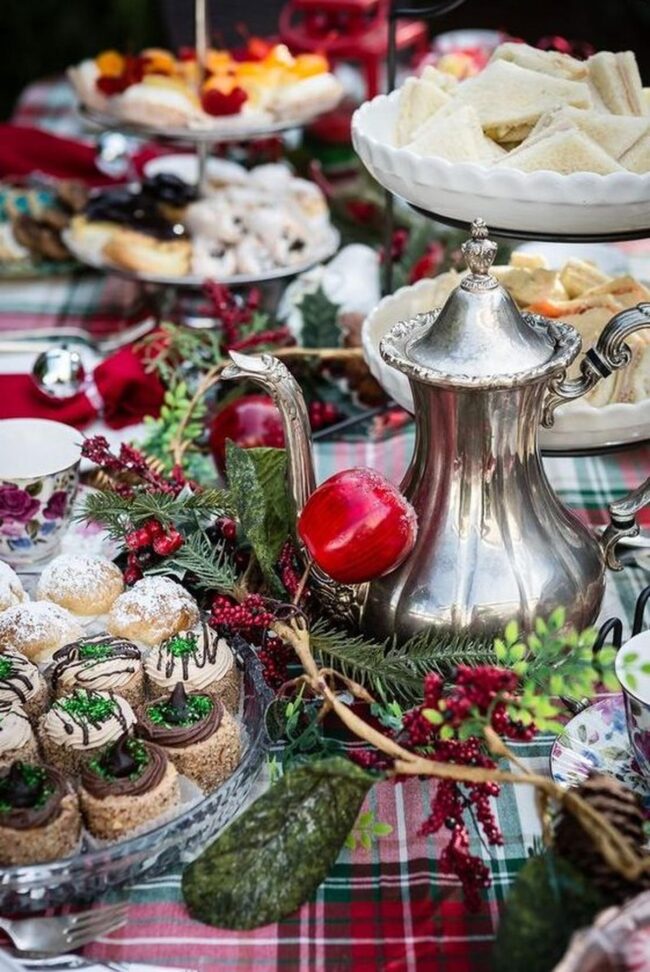 Silver Pine Holiday Tea