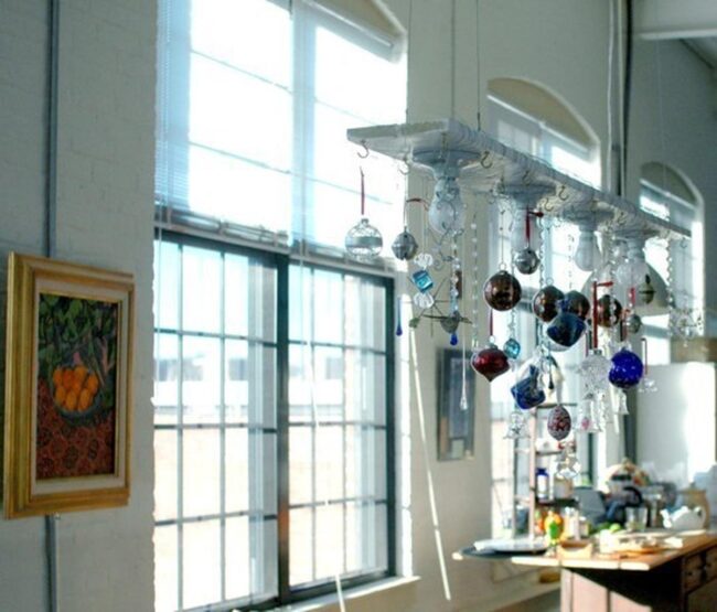 Golden Kitchen Canvas