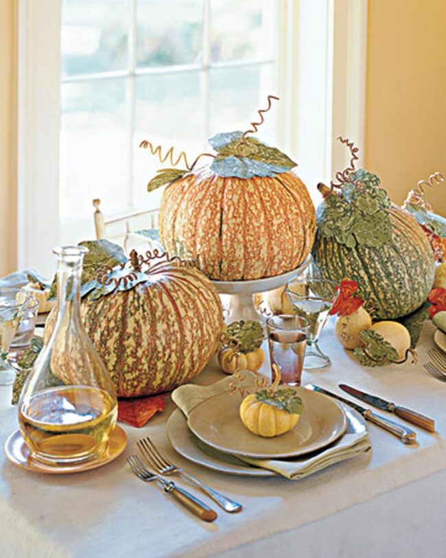 Amber Harvest Centerpiece