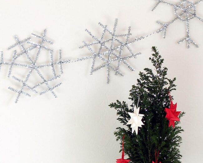 Silver Snowflake Symphony