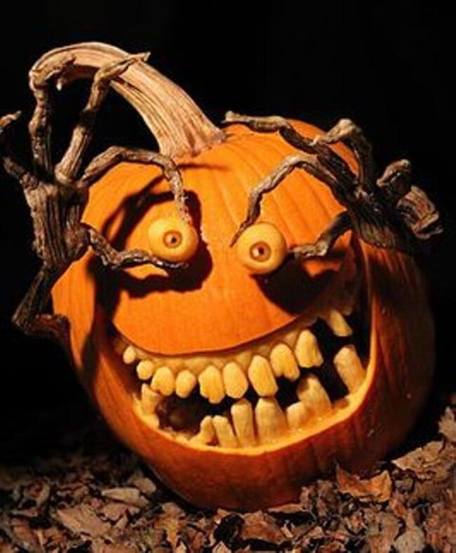 Twisted Pumpkin Faces