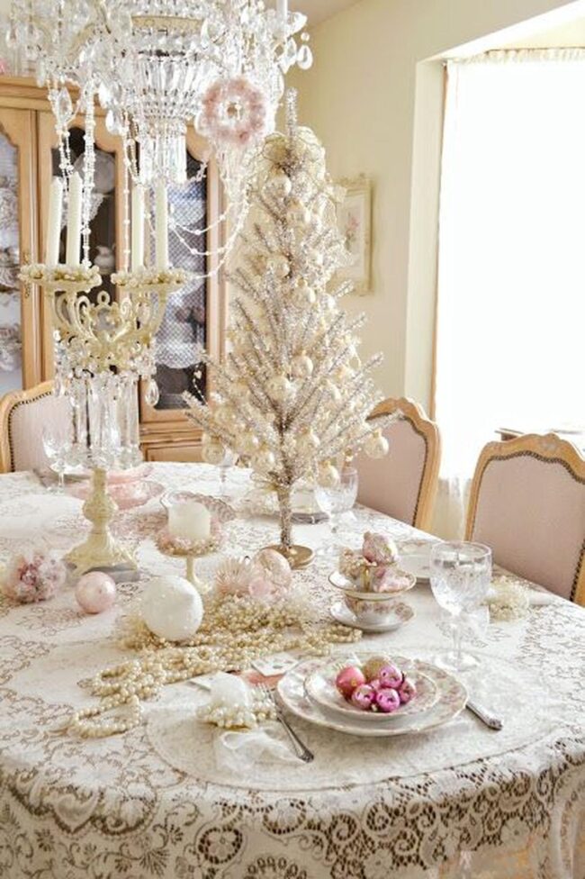 Blush Crystal Dining