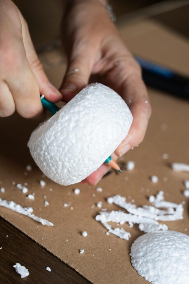 White Foam Sculptures
