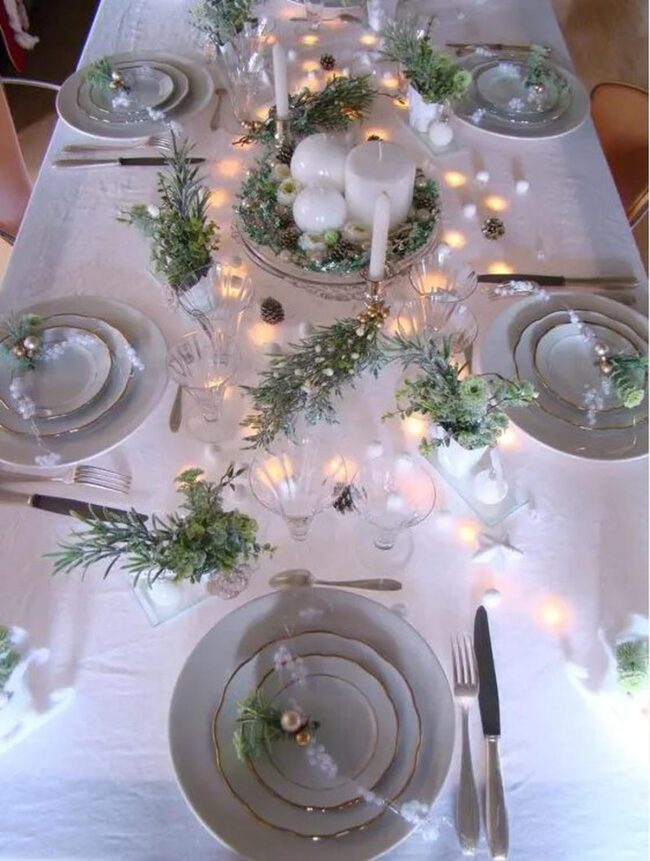 Silver Winter Woodland