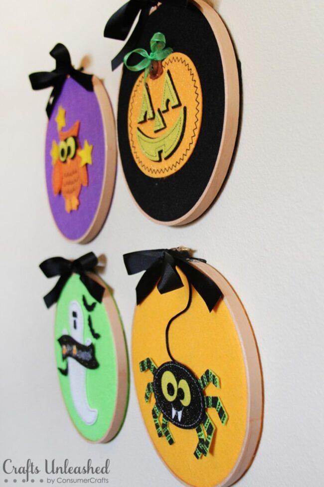 Felt Frames Halloween Fun