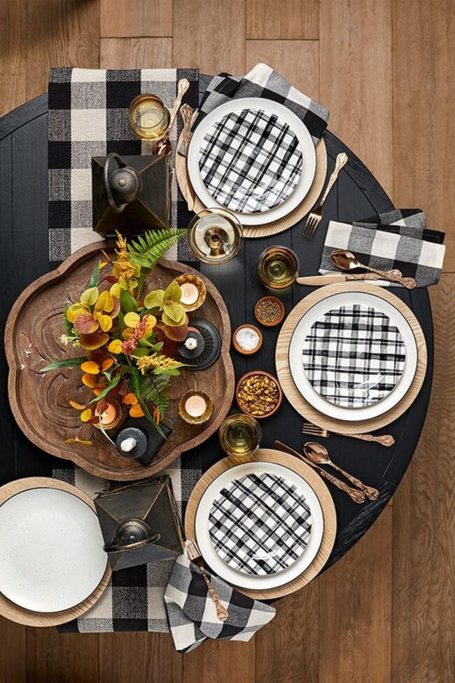 Geometric Monochrome Drama