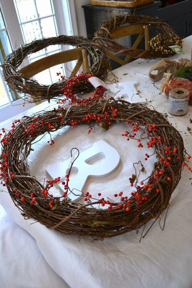 Red Berry Wreath Symphony
