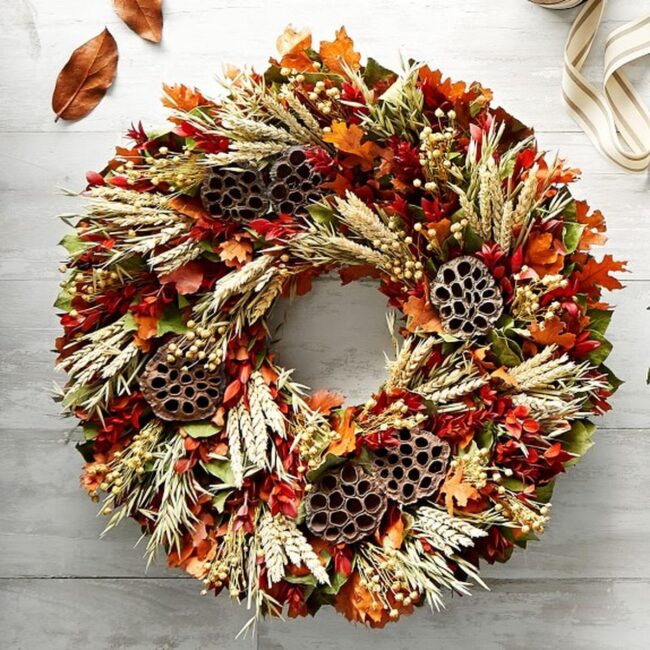 Harvest Hues Wreath