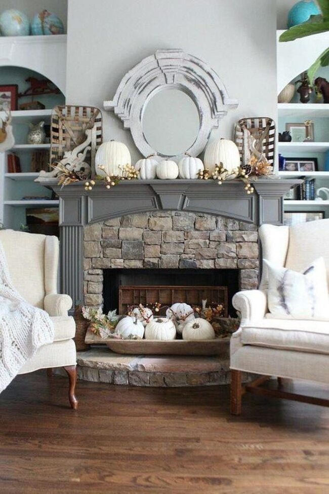 Stone Fireplace Symphony