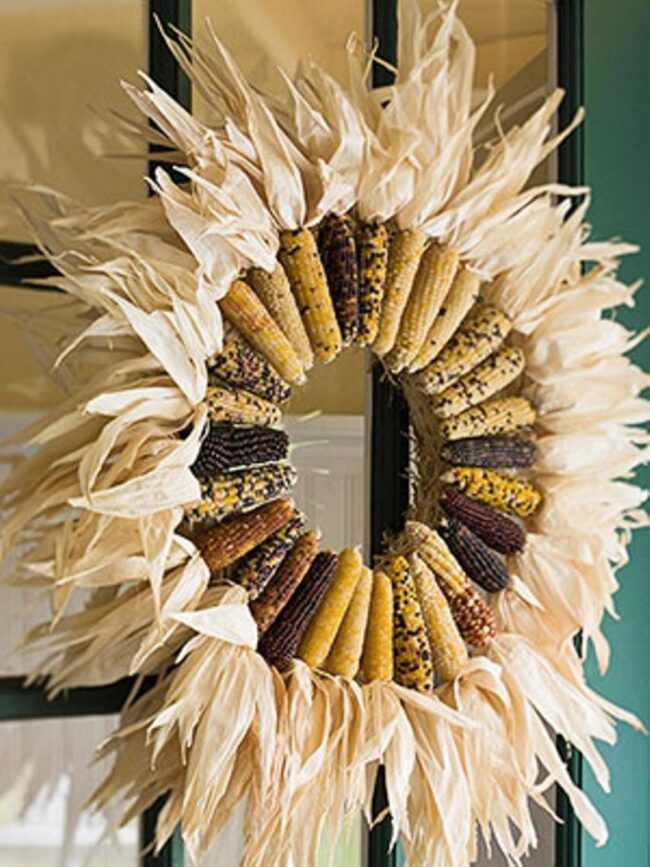 Golden Corn Wreath