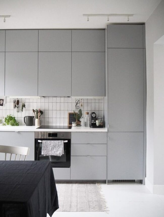 Gray Cabinets Symphony