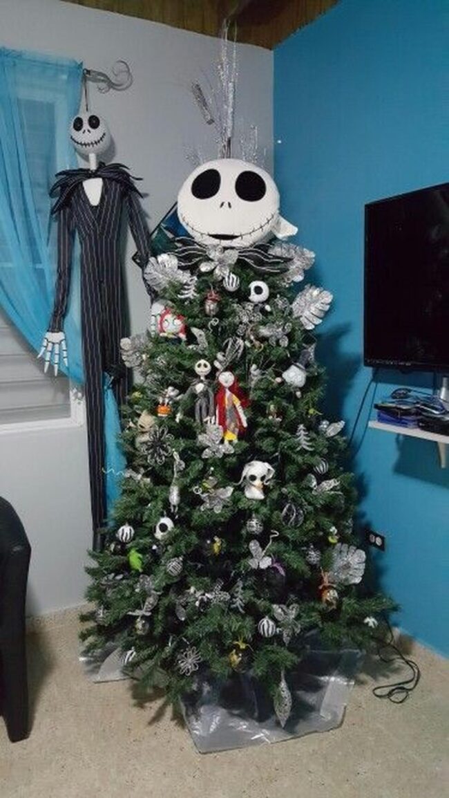 Indigo Halloween Tree