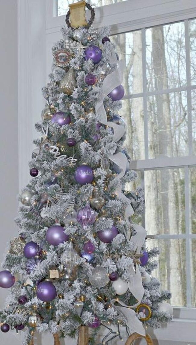 Purple Winter Sparkle