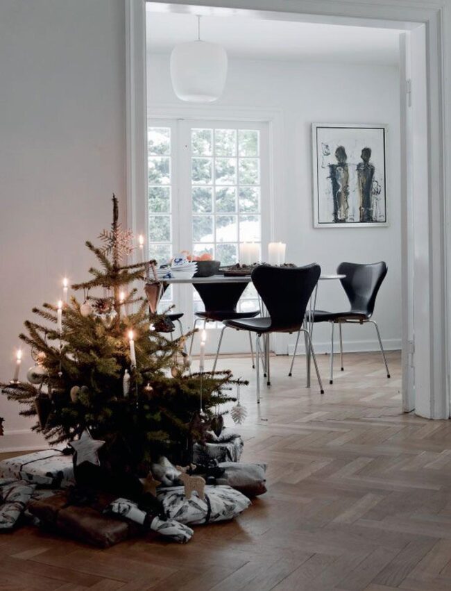 Twinkling Holiday Scene