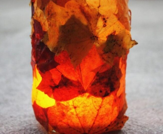 Autumn Leaf Lanterns