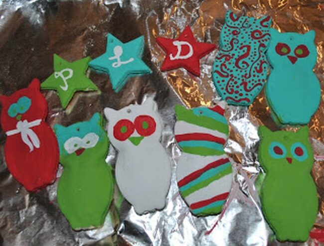 Sparkling Owl Cookies