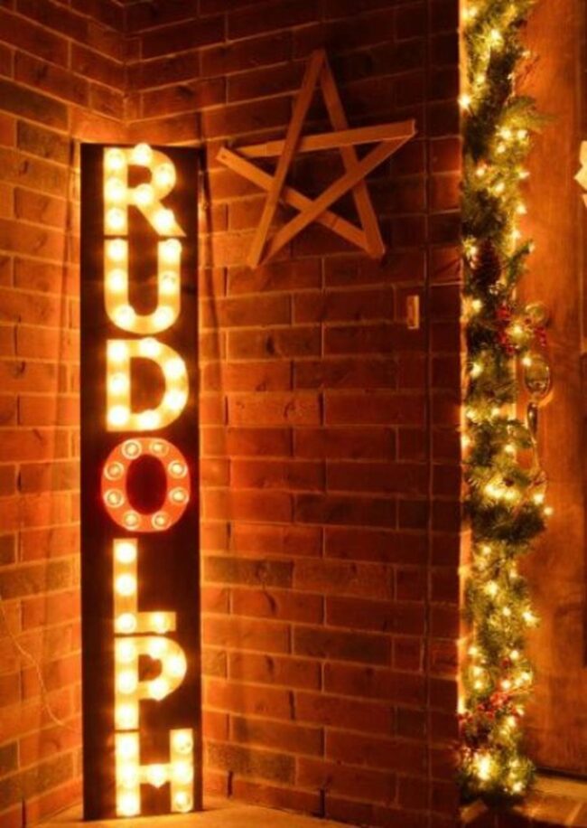 Rudolph's Glowing Brick