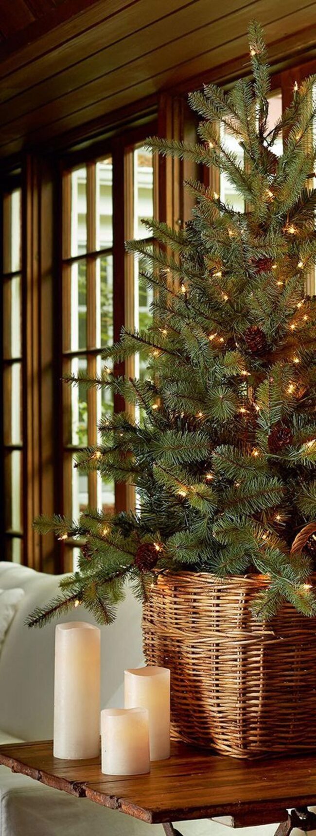 Pine Basket Christmas
