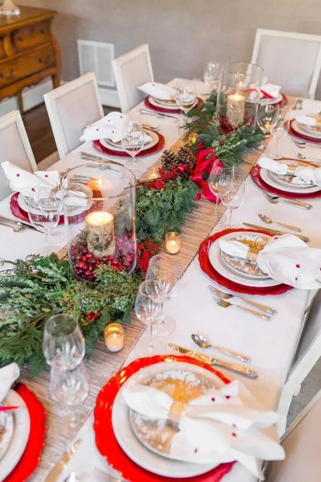 Crimson Berries Pine