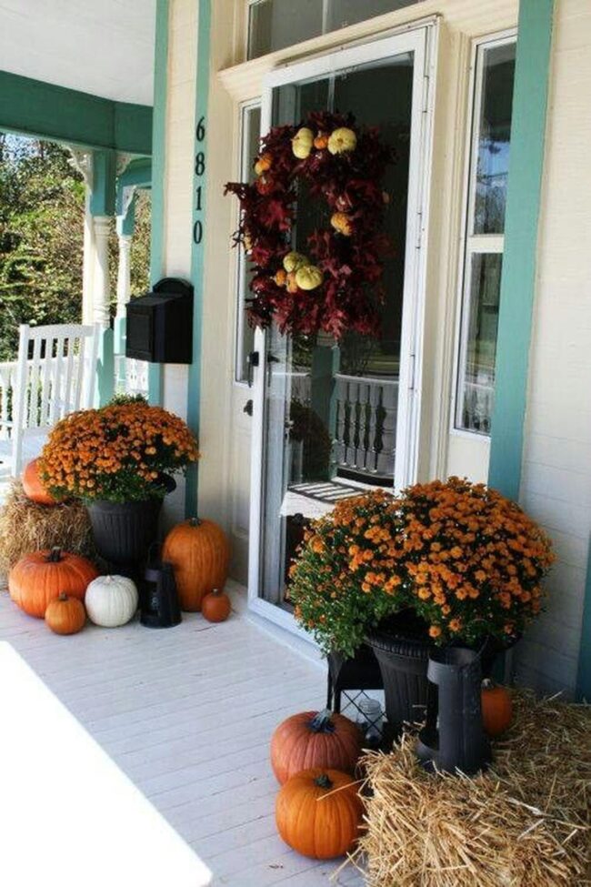 Orange Pumpkin Entrance