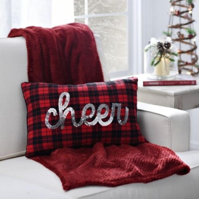 Soft Red Plaid Comfort
