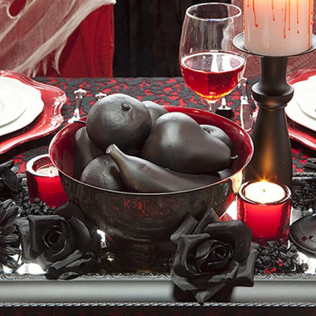 Midnight Crimson Shadows