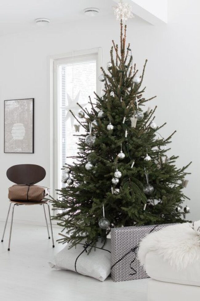 Silver Green Christmas